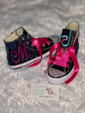 TikTok Inspired Custom Bling Sneakers