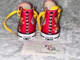 Daniel Tiger Inspired Custom Sneakers – Personalized Kids Bling & Glitter Shoes