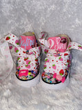 Girls Bling Sneakers  Embellished Junk Sneakers