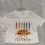 Custom Kids Paint Party Shirt – Personalized Birthday T-Shirt