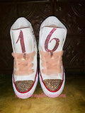 Womens Bling Sneakers - Sweet 16 Personalized