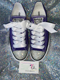 Women’s Custom Rhinestone Converse for Brides & Bridesmaids ✨👟💍