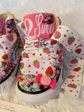 Girls Bling Sneakers  Embellished Junk Sneakers