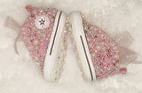 Baby Sneakers with Pearls & Bling