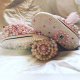 Baby Sneakers with Pearls & Bling