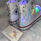 Disney Princess Jasmine Inspired Custom Bling Sneakers