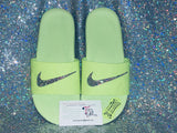 Women’s Bling Nike Slides – Rhinestone Swoosh Sandals
