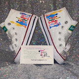 Bling Sneakers Sesame Street Inspired