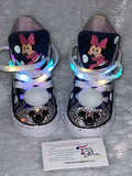 Bling Converse for Girls/ Minnie Mouse