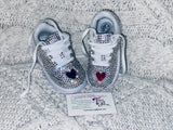 Alice in Wonderland Inspired Custom Air Force 1 – Embellished Bling Nike Uptowns ✨👟