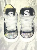 Girl’s Bling Converse Sneakers – Tulle & Personalized Initials