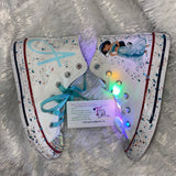 Disney Princess Jasmine Inspired Custom Bling Sneakers