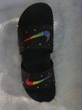 Custom Bling Nike Slides (Pride)