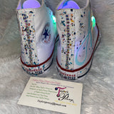 Disney Princess Jasmine Inspired Custom Bling Sneakers