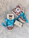 Girls’ Bling Converse – LOL Surprise Inspired Pearl-Embellished Sneakers
