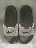 Bling Nike Slides (Miami Vice)