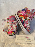 Girls Bling Sneakers  Embellished Junk Sneakers