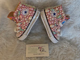 Girls’ Bling Sneakers – Bubble Guppies Inspired Sparkle Shoes