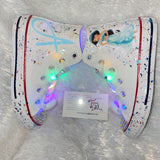 Disney Princess Jasmine Inspired Custom Bling Sneakers