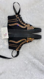 Bling Vans SK-HI8 Skateboard Sneakers – Custom Sparkle Edition