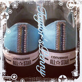 Womens Bling Converse (San Diego Chargers)