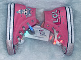 Girls Bling Converse (LOL Surprise) Sneakers