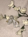 Custom Baby Sneakers – Leopard Print Bling with Rhinestones ✨👶