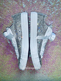 Women’s Bling Sneakers – Hand-Embellished Crystal Statement Shoes ✨👟