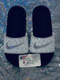 Custom Women’s Bling Nike Sneakers – Hand-Crystal Embellished Designer Shoes ✨👟